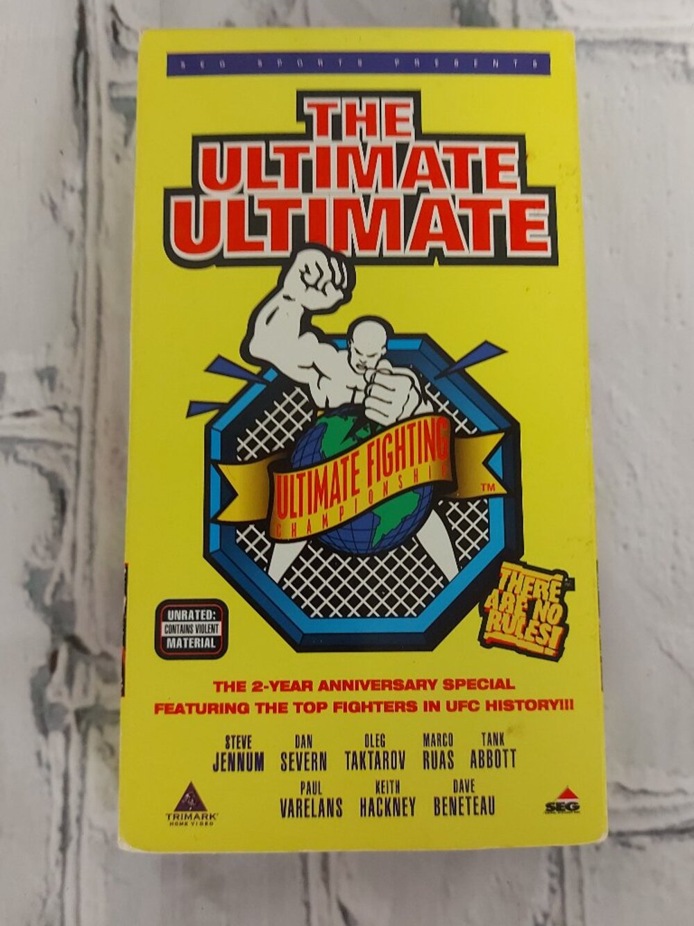 UFC The Ultimate Ultimate VHS Tape 2-Year Anniversary Special